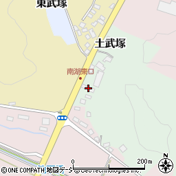 福島県白河市土武塚周辺の地図