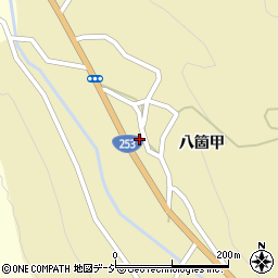 新潟県十日町市八箇甲392周辺の地図