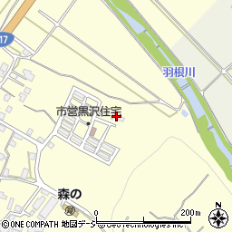 新潟県十日町市大黒沢1343-3周辺の地図