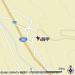 新潟県十日町市八箇甲周辺の地図