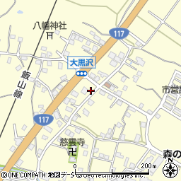 新潟県十日町市大黒沢206周辺の地図