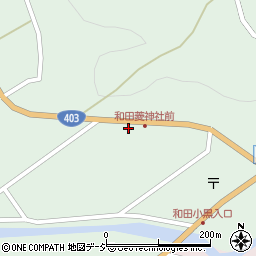 新潟県上越市安塚区和田282周辺の地図