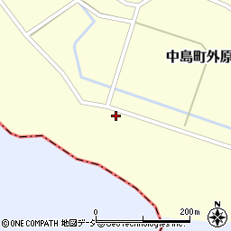 石川県七尾市中島町外原イ17周辺の地図