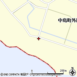 石川県七尾市中島町外原イ19周辺の地図