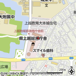 新潟県上越市本城町5周辺の地図