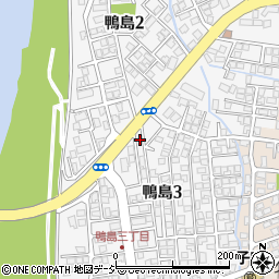 新潟県上越市鴨島3丁目7-3周辺の地図