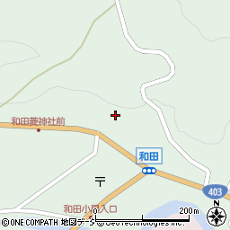新潟県上越市安塚区和田2450周辺の地図