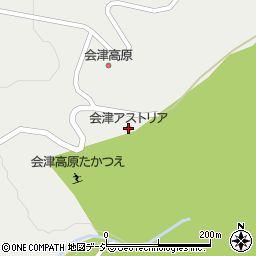 会津アストリアホテルテニスコート周辺の地図