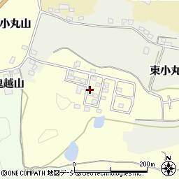 福島県白河市東三坂山周辺の地図
