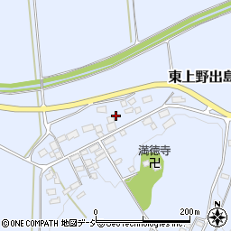 福島県白河市東上野出島反町周辺の地図