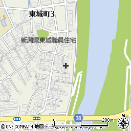 ひまわり館城東周辺の地図