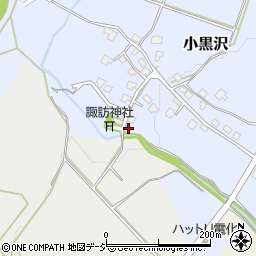 新潟県十日町市小黒沢4周辺の地図
