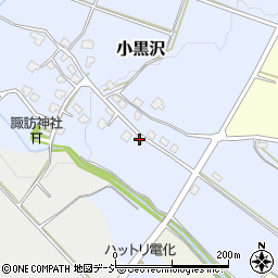 新潟県十日町市小黒沢1500周辺の地図