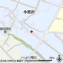 新潟県十日町市小黒沢160周辺の地図
