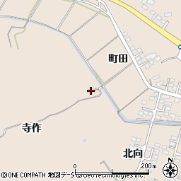 福島県いわき市四倉町寺作周辺の地図