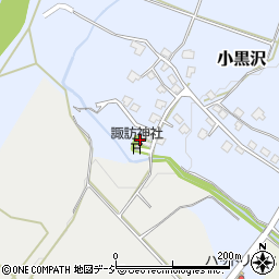 新潟県十日町市小黒沢499周辺の地図