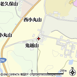 福島県白河市東小丸山1周辺の地図