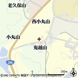 福島県白河市西小丸山47周辺の地図