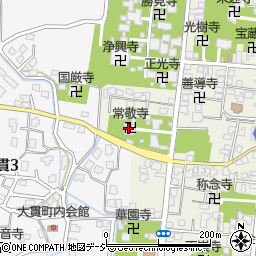 常敬寺周辺の地図