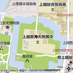 新潟県上越市本城町6-2周辺の地図