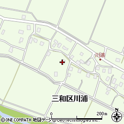 新潟県上越市三和区川浦543周辺の地図