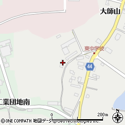 福島県白河市東釜子大師山50-3周辺の地図