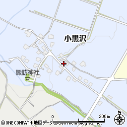 新潟県十日町市小黒沢1490周辺の地図