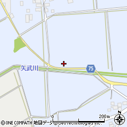 福島県白河市東上野出島三筋周辺の地図