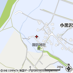 新潟県十日町市小黒沢516周辺の地図