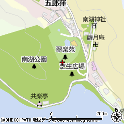 松楽亭周辺の地図