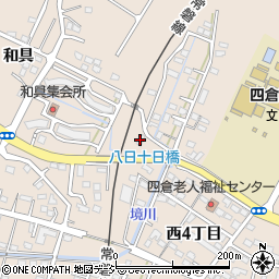 田辺理容店周辺の地図