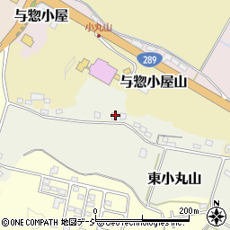 福島県白河市東小丸山34周辺の地図
