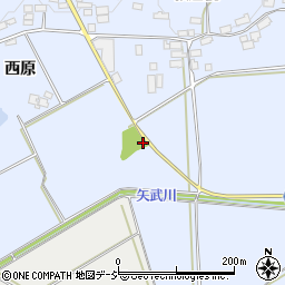 福島県白河市東上野出島西原1周辺の地図