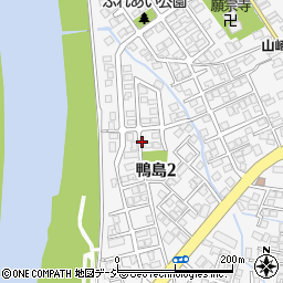 新潟県上越市鴨島2丁目周辺の地図