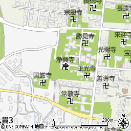 浄興寺周辺の地図