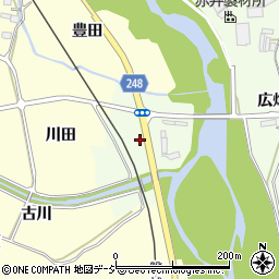 福島県いわき市小川町下小川迎川原周辺の地図