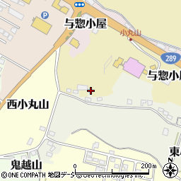 福島県白河市東小丸山24周辺の地図