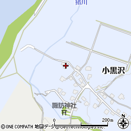 新潟県十日町市小黒沢466周辺の地図