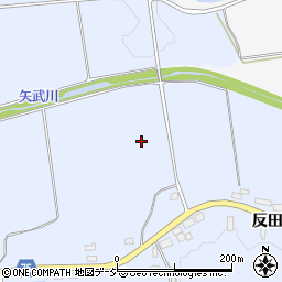 福島県白河市東上野出島後田周辺の地図