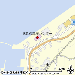 糸魚川市能生Ｂ＆Ｇ海洋センター周辺の地図