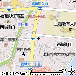 株式会社沖電気カスタマアドテック　上越センター周辺の地図