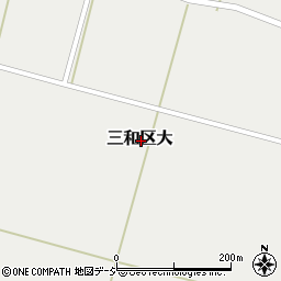 新潟県上越市三和区大周辺の地図