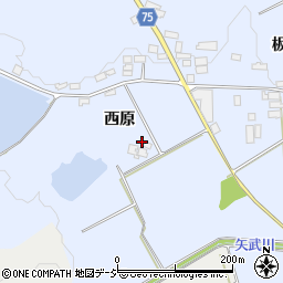 福島県白河市東上野出島西原74周辺の地図