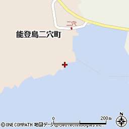 石川県七尾市能登島二穴町イ11周辺の地図