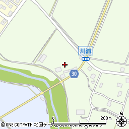 諏訪社周辺の地図