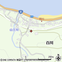 新潟県糸魚川市百川986周辺の地図