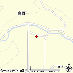 福島県いわき市三和町渡戸山ノ神周辺の地図