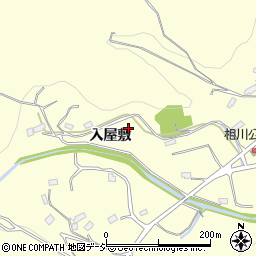 福島県いわき市小川町西小川入屋敷周辺の地図