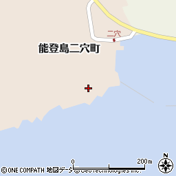 石川県七尾市能登島二穴町イ10周辺の地図