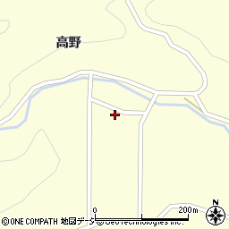 福島県いわき市三和町渡戸（山ノ神）周辺の地図